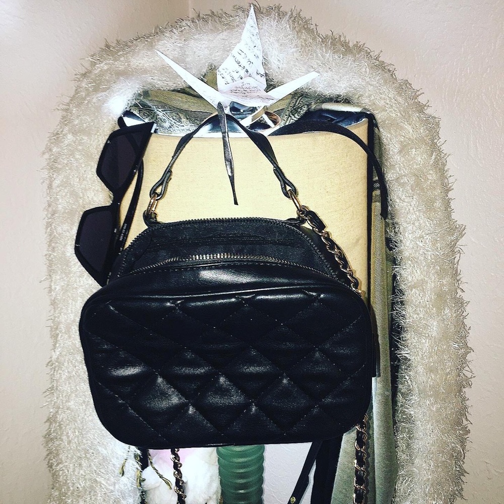 Black CROSSI Crossbody Bag